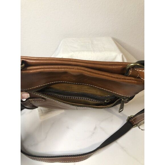 Patricia Nash Crossbody Leather New Unused Tooled Floral Florence - Picture 3 of 12